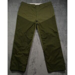 Vintage‎ Rattlers Brand Pants Mens Size 46 x 33 Green Brushguard Hunting Outdoor